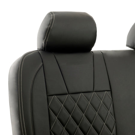 VW T5 / T5.1 Kombi Tailored Leatherette Seat Covers (2003-2015) - UK Custom Covers