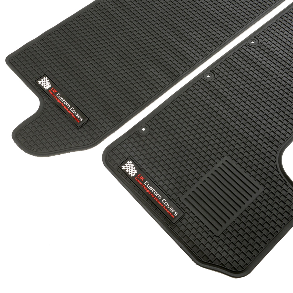 Renault Trafic Rubber Floor Mats (2014 Onwards) - UK Custom Covers