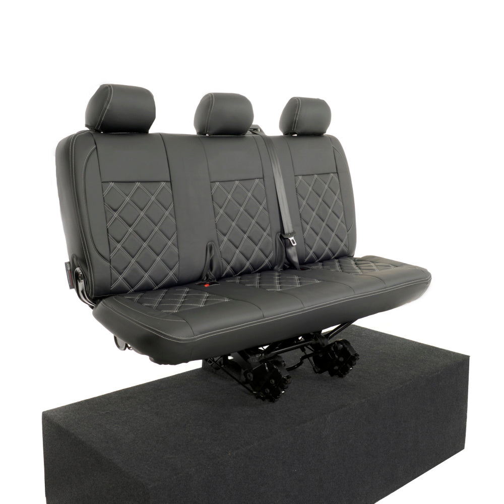 VW T5 / T5.1 Shuttle Tailored Leatherette Seat Covers (2003-2015) - UK Custom Covers