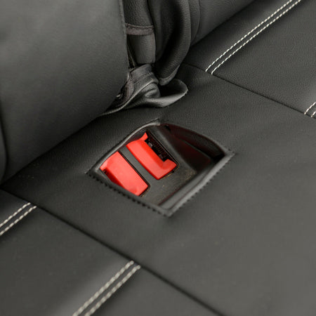 VW T6 / T6.1 Shuttle Tailored Leatherette Seat Covers (2015 Onwards) - UK Custom Covers