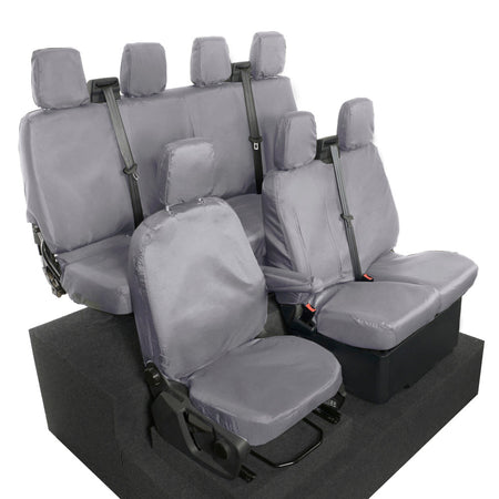 Ford Transit Van (Inc E-Transit) Tailored PU Seat Covers - UK Custom Covers