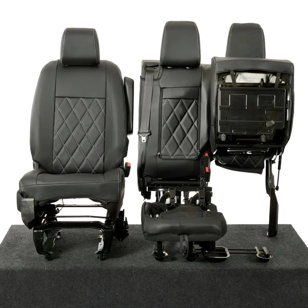 Fiat Scudo Seat Covers Tailored Leatherette 2022+ UK Custom Covers