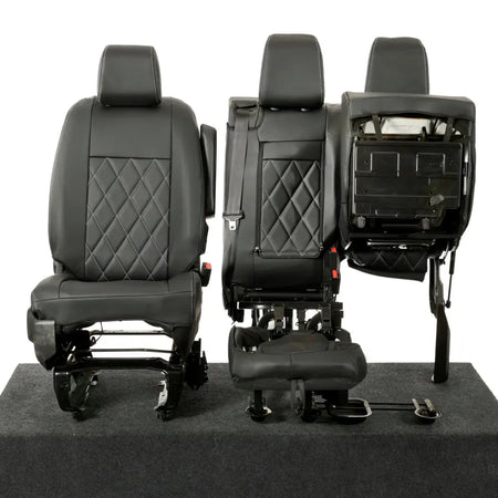 Fiat Scudo Seat Covers Tailored Leatherette 2022+ UK Custom Covers