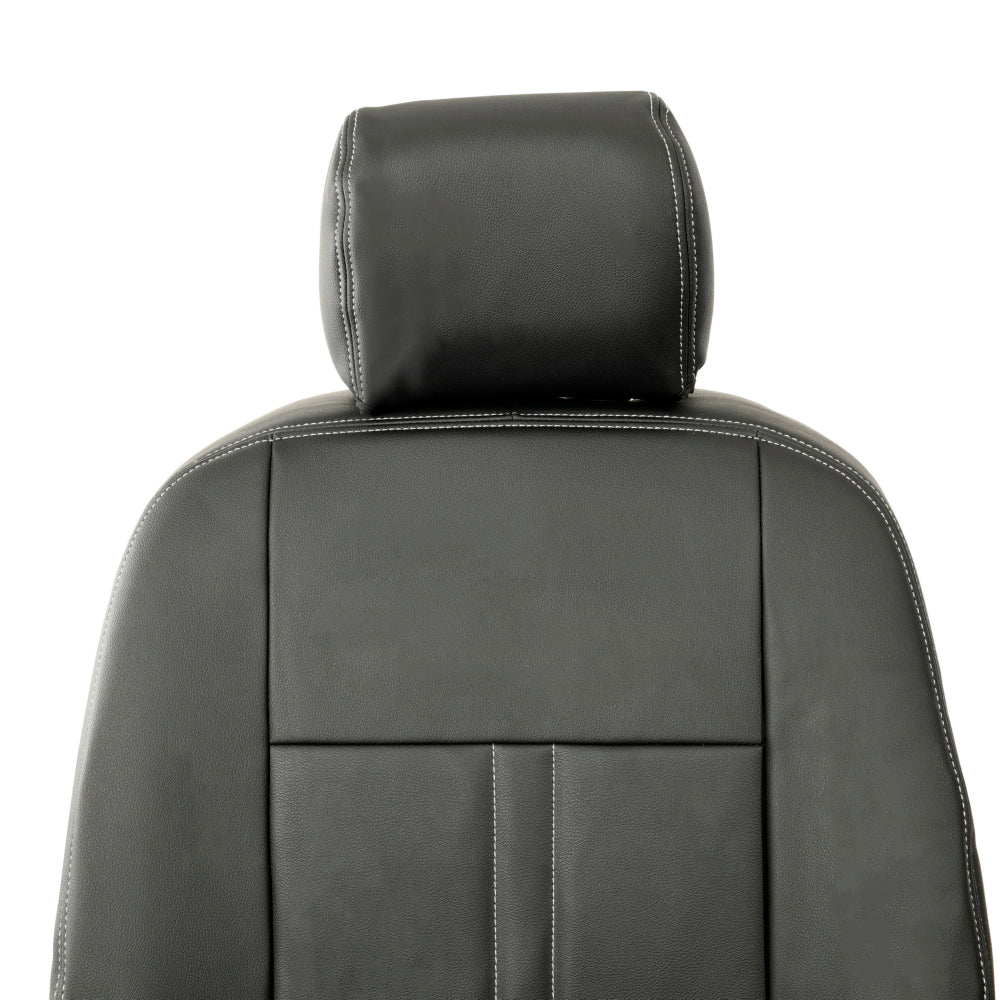 Peugeot Partner Tailored Leatherette Seat Covers - Black - UK Custom Covers