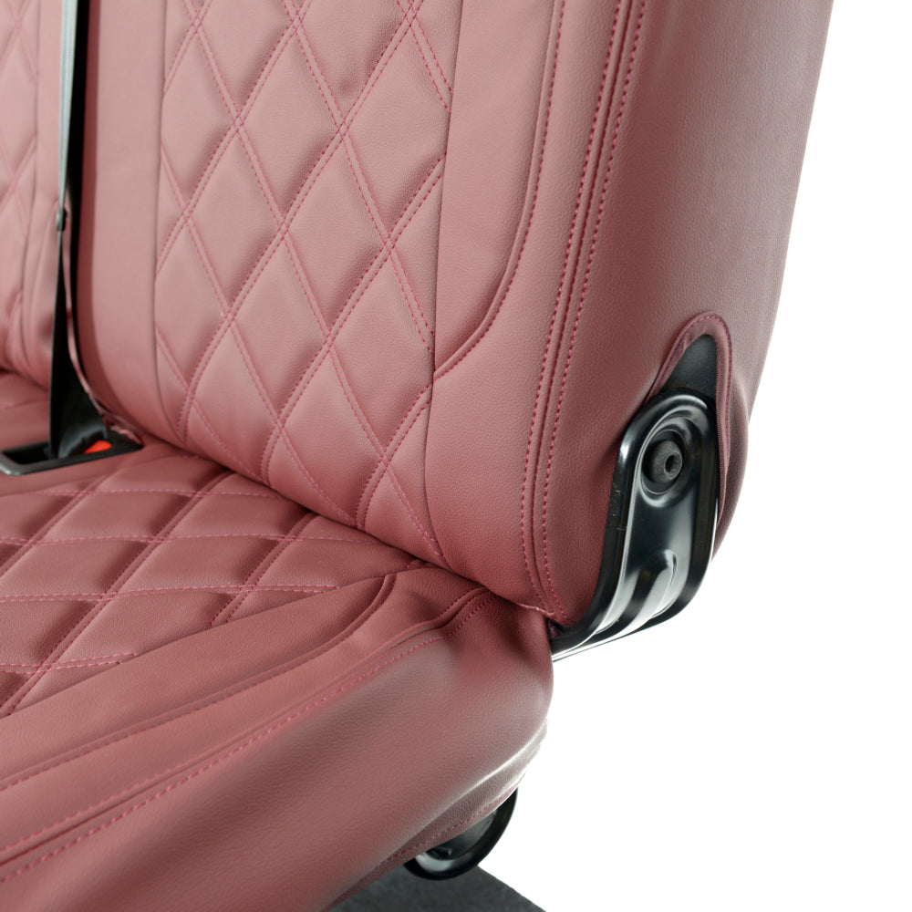 VW T6 / T6.1 Kombi Tailored Leatherette Seat Covers (2015 Onwards) - UK Custom Covers