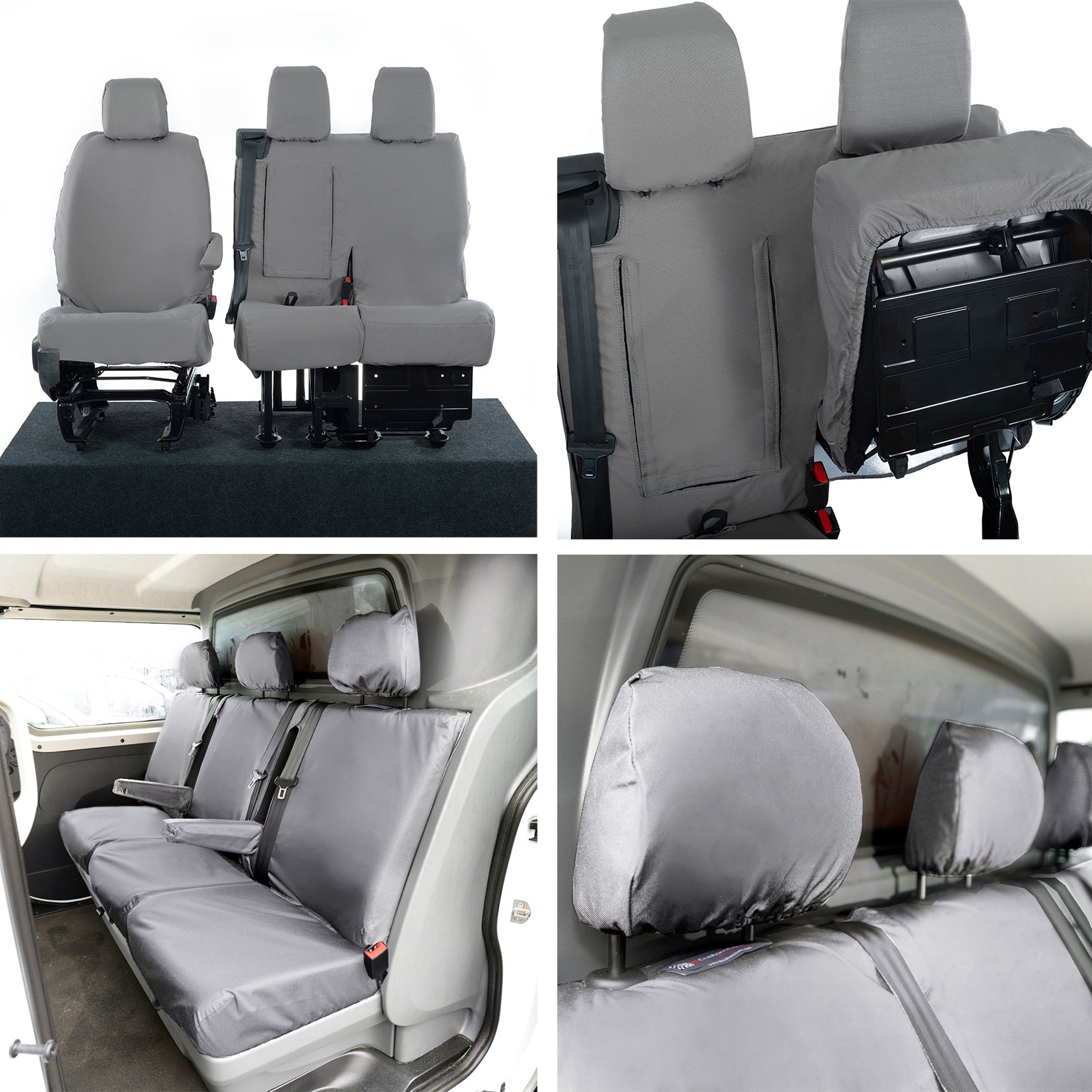 Toyota Proace Tailored PU Seat Covers - UK Custom Covers