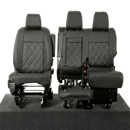 Fiat Scudo Seat Covers Tailored Leatherette 2022+ UK Custom Covers
