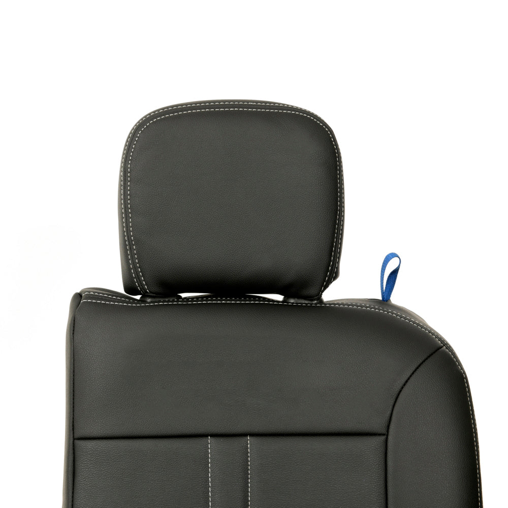 Peugeot Partner Tailored Leatherette Seat Covers - Black - UK Custom Covers