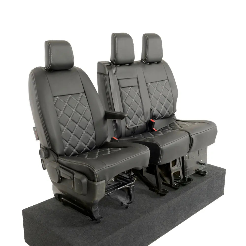 Fiat Scudo Seat Covers Tailored Leatherette 2022+ UK Custom Covers