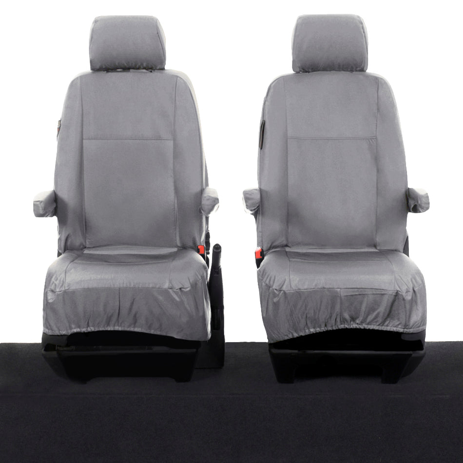 VW Transporter T6/T6.1 Front Seat Covers - Single/Single (2015 Onwards)