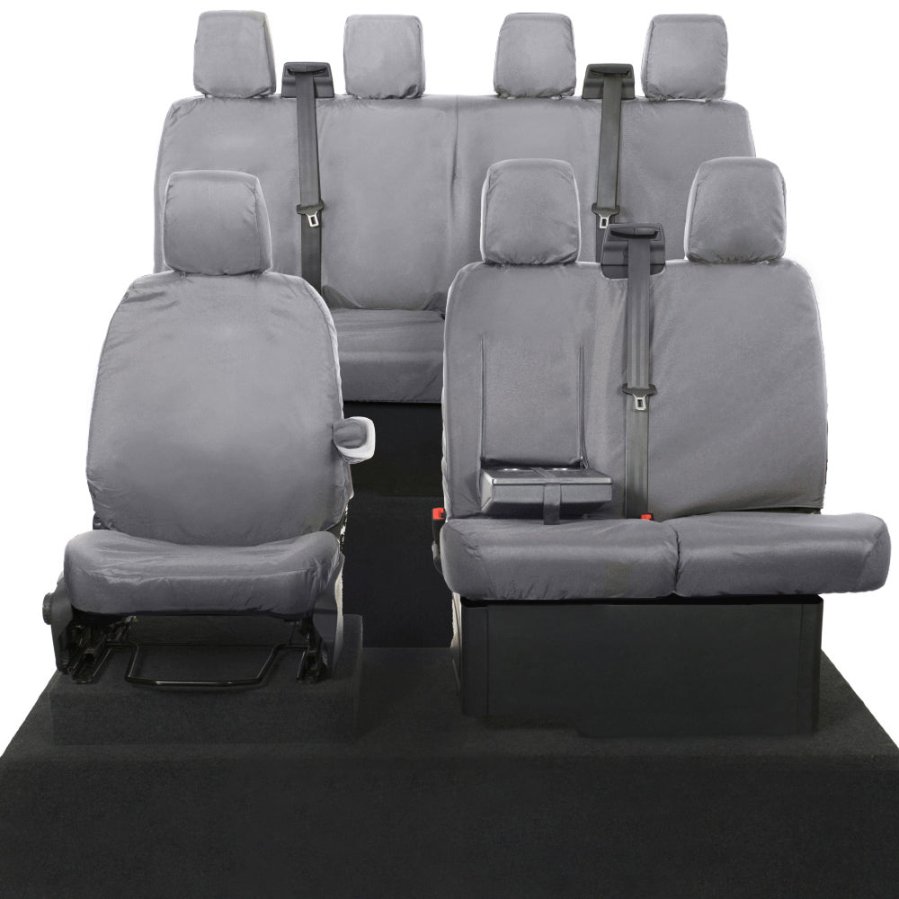 Ford Transit Van (Inc E-Transit) Tailored PU Seat Covers - UK Custom Covers