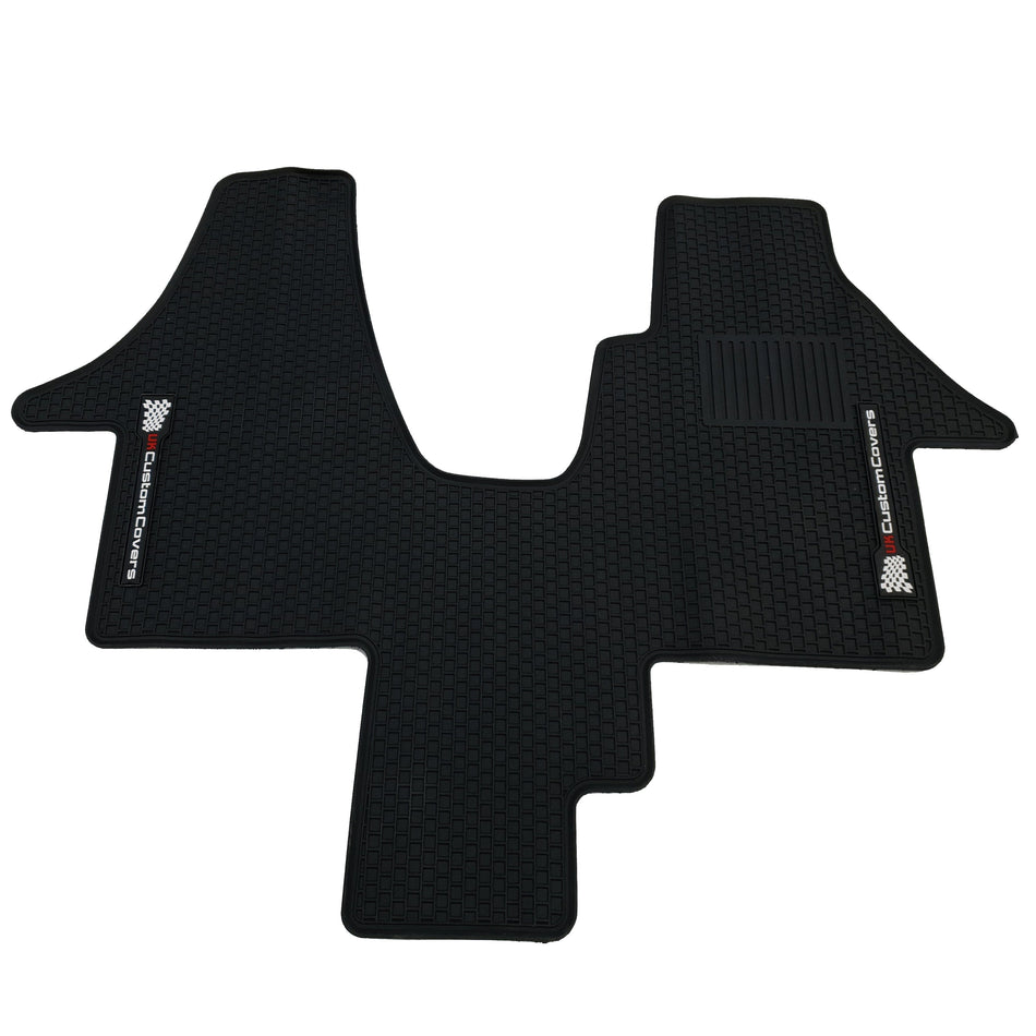 VW Transporter T6 Front Cab Floor Mats (2015 Onwards) - UK Custom Covers