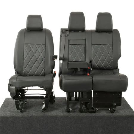 Fiat Scudo Seat Covers Tailored Leatherette 2022+ UK Custom Covers