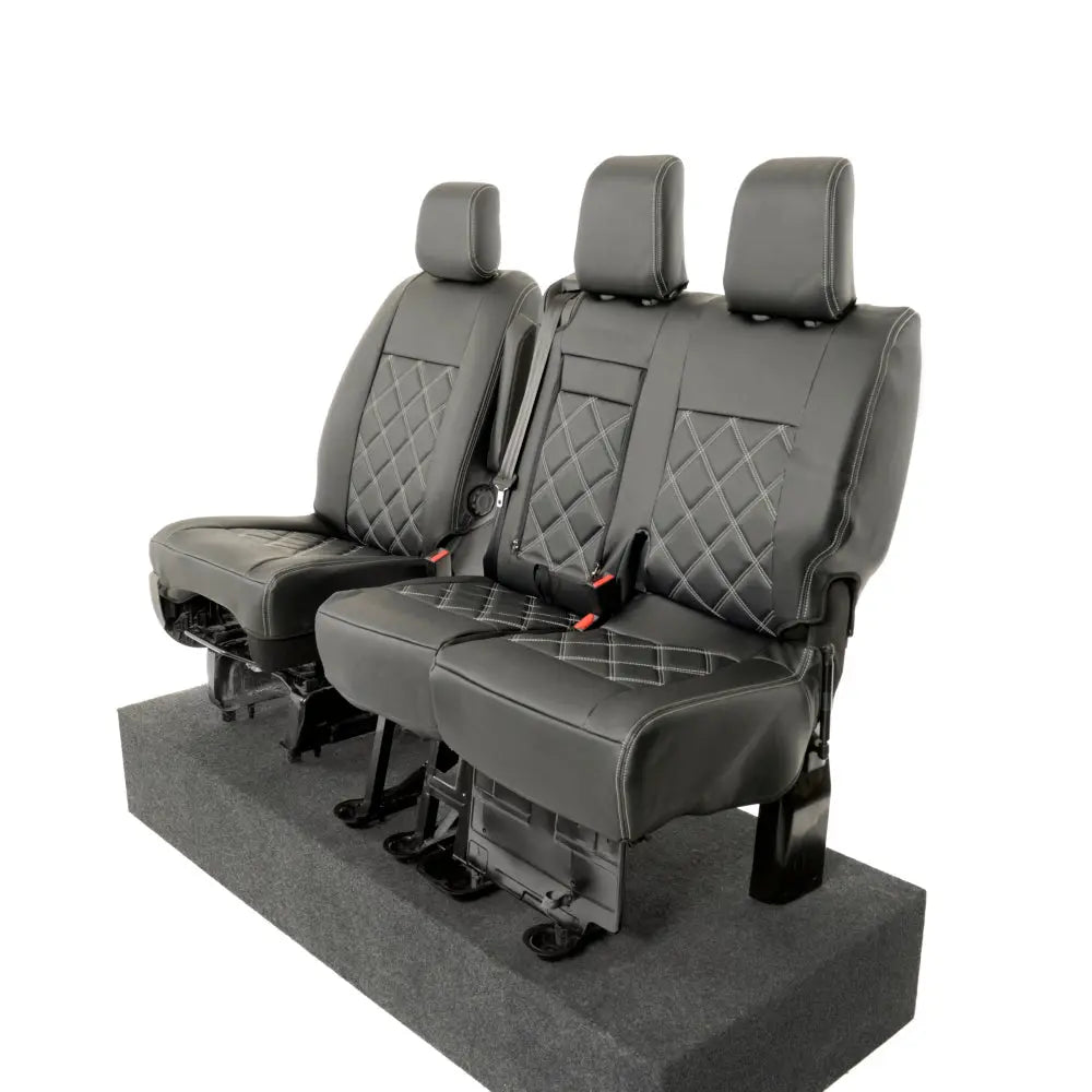 Fiat Scudo Seat Covers Tailored Leatherette 2022+ UK Custom Covers