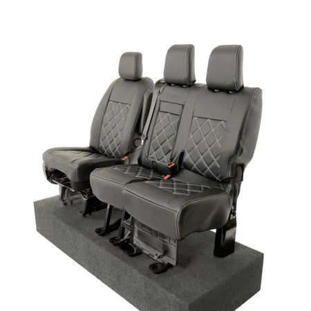 Fiat Scudo Seat Covers Tailored Leatherette 2022+ UK Custom Covers