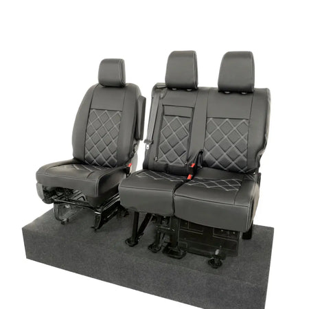 Fiat Scudo Seat Covers Tailored Leatherette 2022+ UK Custom Covers