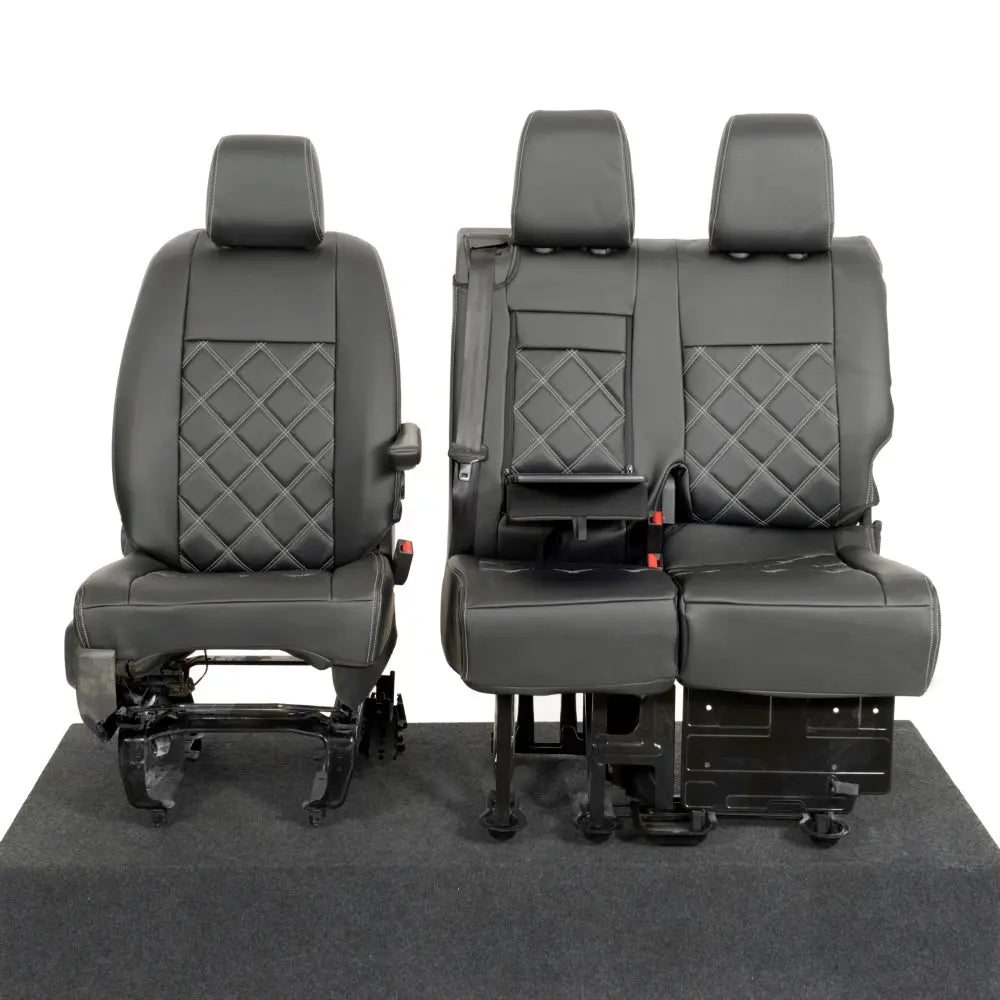 Fiat Scudo Seat Covers Tailored Leatherette 2022+ UK Custom Covers