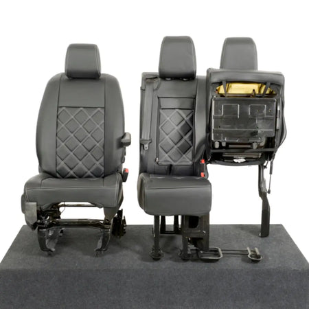 Fiat Scudo Seat Covers Tailored Leatherette 2022+ UK Custom Covers