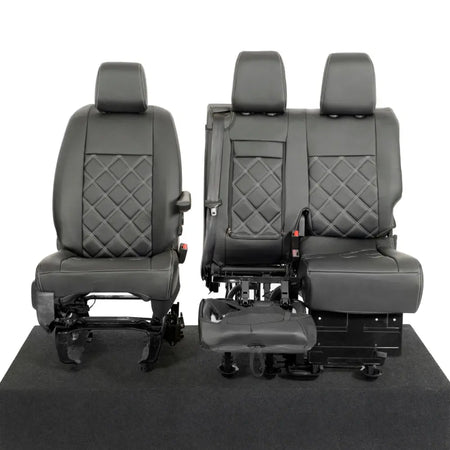 Fiat Scudo Seat Covers Tailored Leatherette 2022+ UK Custom Covers