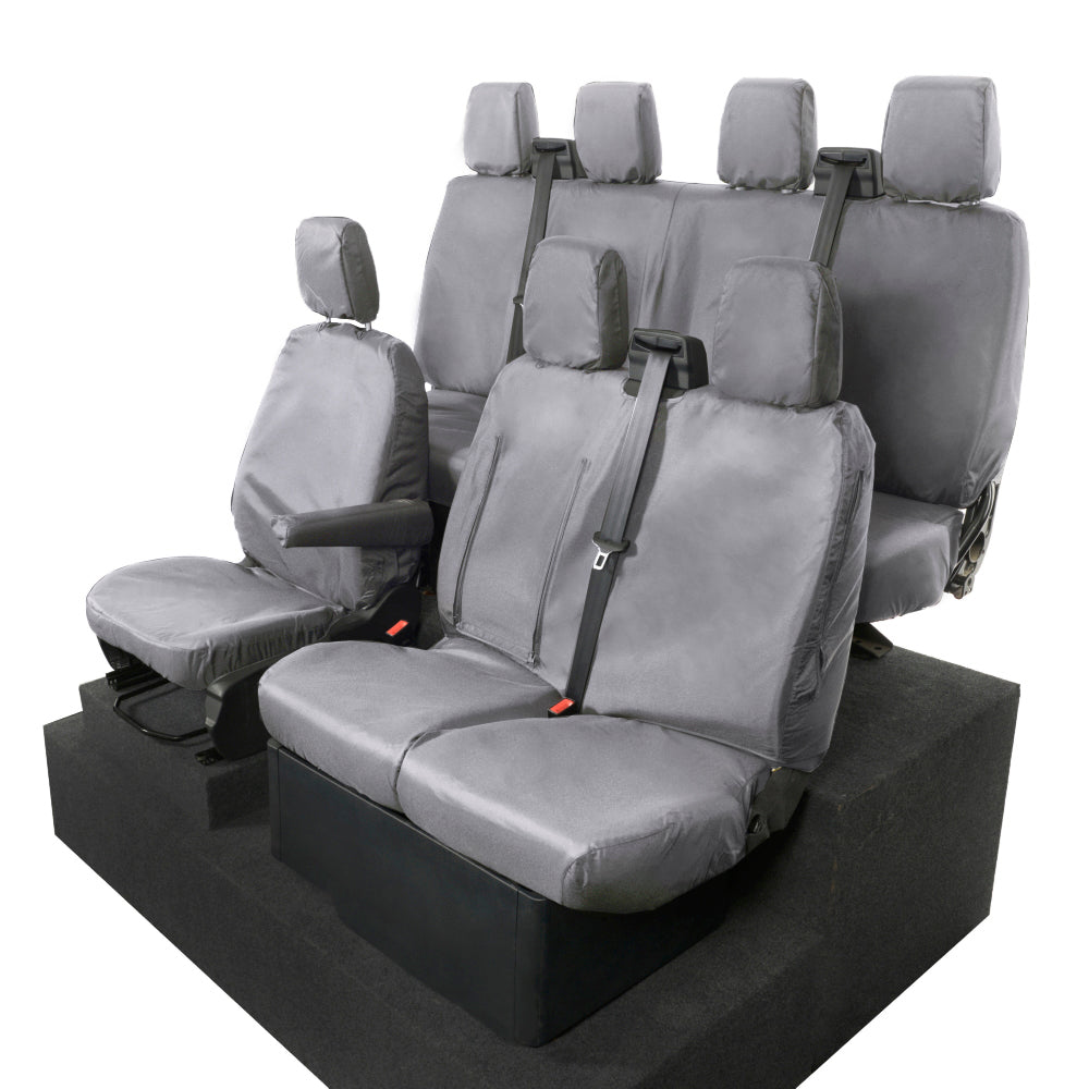 Ford Transit Van (Inc E-Transit) Tailored PU Seat Covers - UK Custom Covers