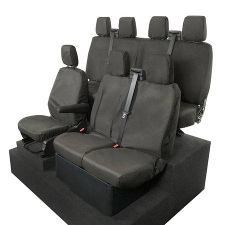 Ford Transit Van (Inc E-Transit) Tailored PU Seat Covers - UK Custom Covers