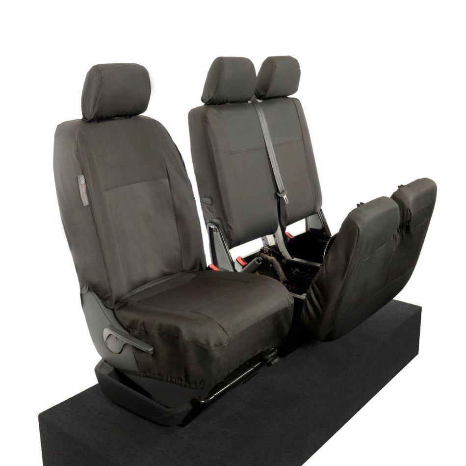 VW Transporter T6/T6.1 Shuttle Front & Rear Seat Covers (2015 Onwards)