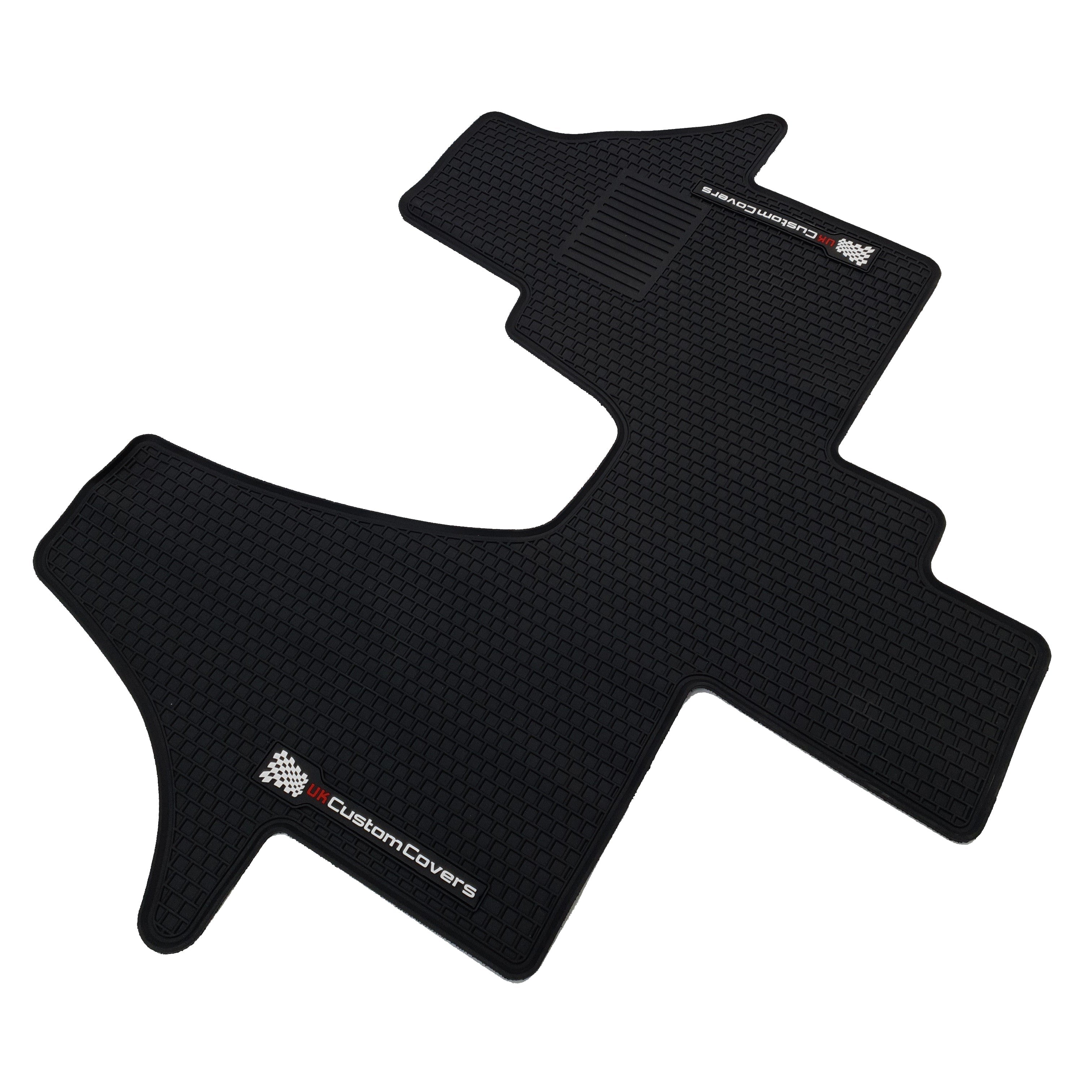 VW Transporter T6 Front Cab Floor Mats (2015 Onwards) - UK Custom Covers