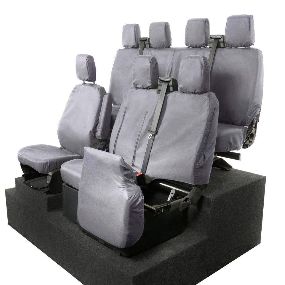 Ford Transit Van (Inc E-Transit) Tailored PU Seat Covers - UK Custom Covers