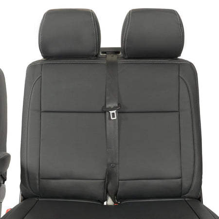 VW T6 / T6.1 Shuttle Tailored Leatherette Seat Covers (2015 Onwards) - UK Custom Covers