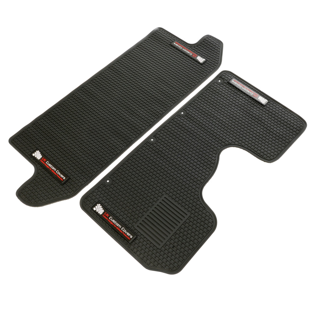 Renault Trafic Rubber Floor Mats (2014 Onwards) - UK Custom Covers