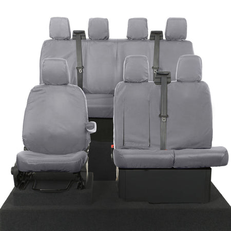 Ford Transit Van (Inc E-Transit) Tailored PU Seat Covers - UK Custom Covers