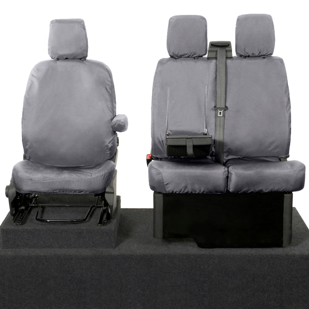 Ford Transit Van (Inc E-Transit) Tailored PU Seat Covers - UK Custom Covers