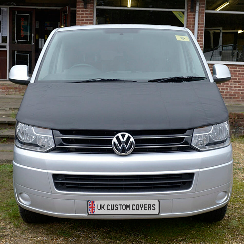 VW Transporter T5/T5.1 Bonnet Bra (2009-2015) Black