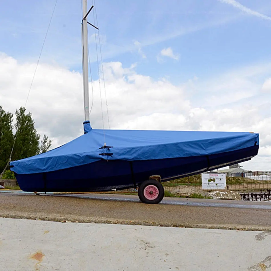 Enterprise Dinghy Overboom Tailored Boat Cover - UK Custom Covers