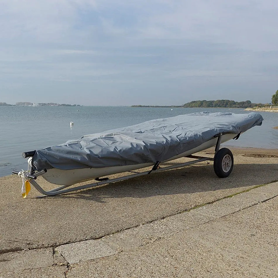 Laser Pico Dinghy Boat Cover Tailored (Grey) - UK Custom Covers
