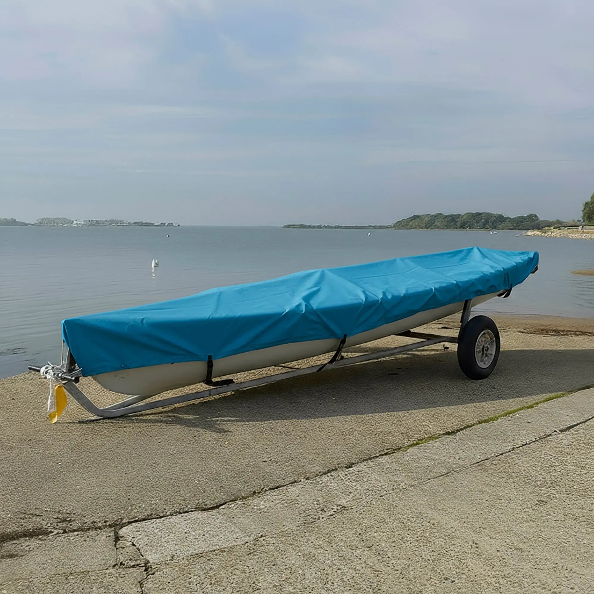Laser Pico Dinghy Boat Cover Tailored (Grey) UK Custom Covers