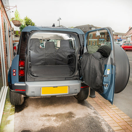 Fits Land Rover Defender 110 Boot Liners UK Custom Covers