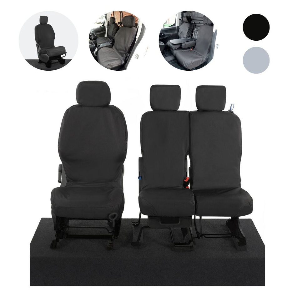 Peugeot Partner Tailored PU Seat Covers - UK Custom Covers