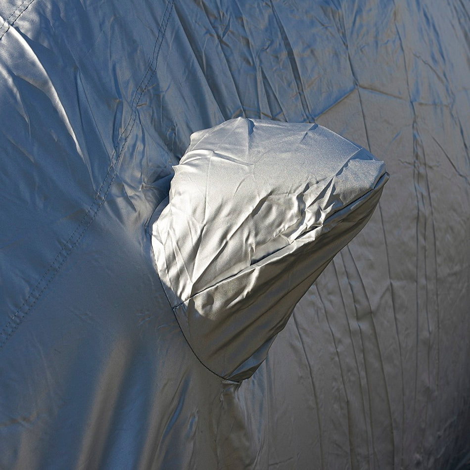 Fiat 500 Hatchback Indoor/Outdoor Car Cover (2007 Onwards) Silver