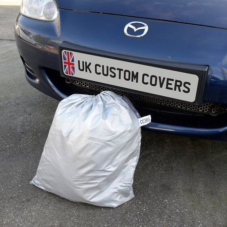 Mazda MX5 MK3 Indoor/Outdoor Car Cover (2005-2015) Silver UK Custom Covers