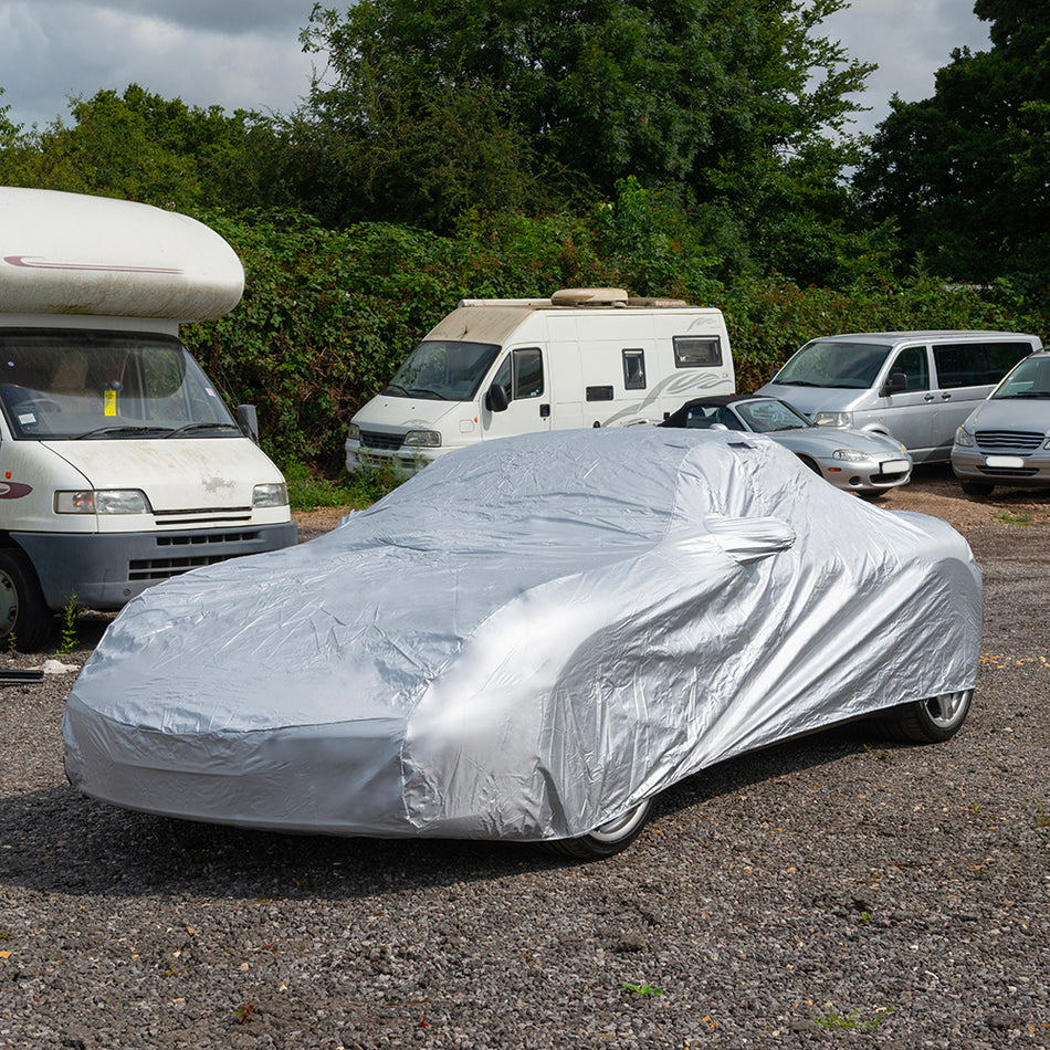 Porsche Cayman Indoor/Outdoor Car Covers (Silver)