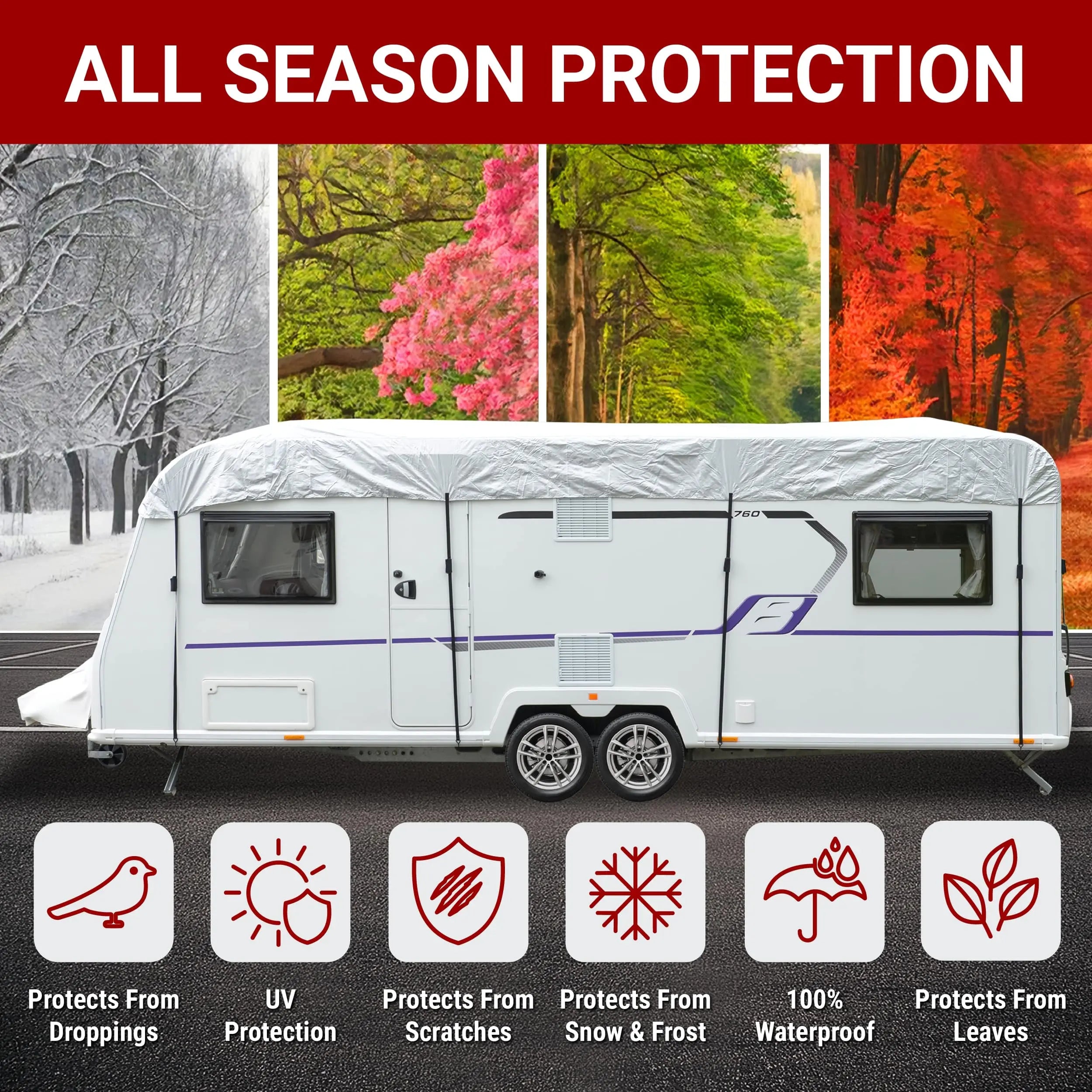 Caravan Top Covers UK Custom Covers