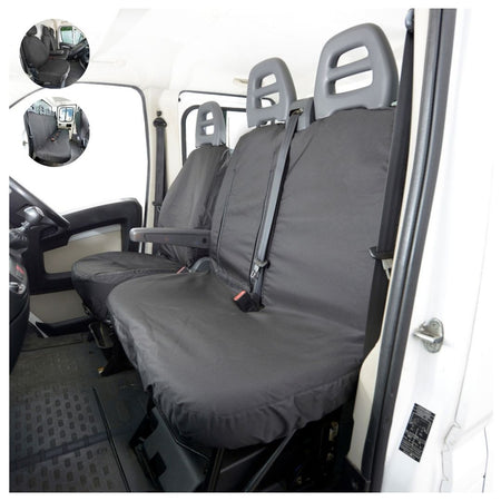 Peugeot Boxer Tailored PU Seat Covers - UK Custom Covers