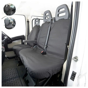 Peugeot Boxer Tailored PU Seat Covers Waterproof Durable