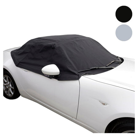 Fiat 124 Spider Soft Top Half Cover Roof Protector (2016 Onwards) UK Custom Covers