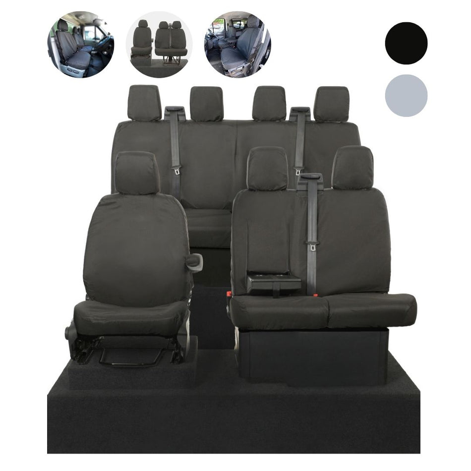 Ford Transit Van (Inc E-Transit) Tailored PU Seat Covers