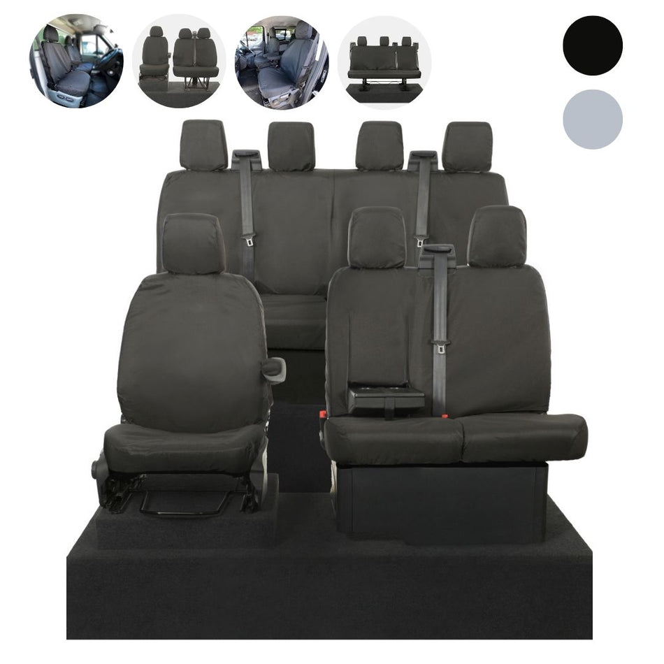 Ford Transit Van (Inc E-Transit) Tailored PU Seat Covers