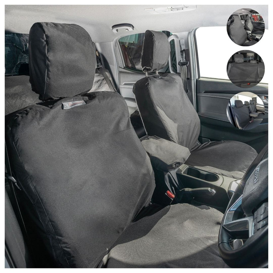 Isuzu D Max (Inc Tipper) Tailored PU Seat Covers - UK Custom Covers