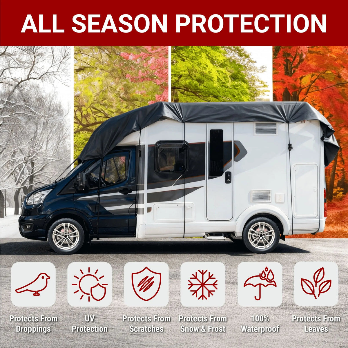 Motorhome Top Covers UK Custom Covers