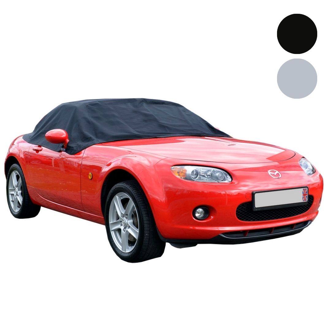 Mazda MX5 Soft Top Half Cover Roof Protectors UK Custom Covers